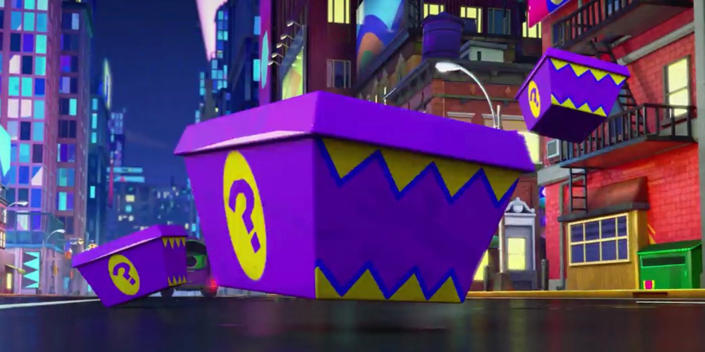 Batwheels nikkede til Mario Kart med Jokers kasser