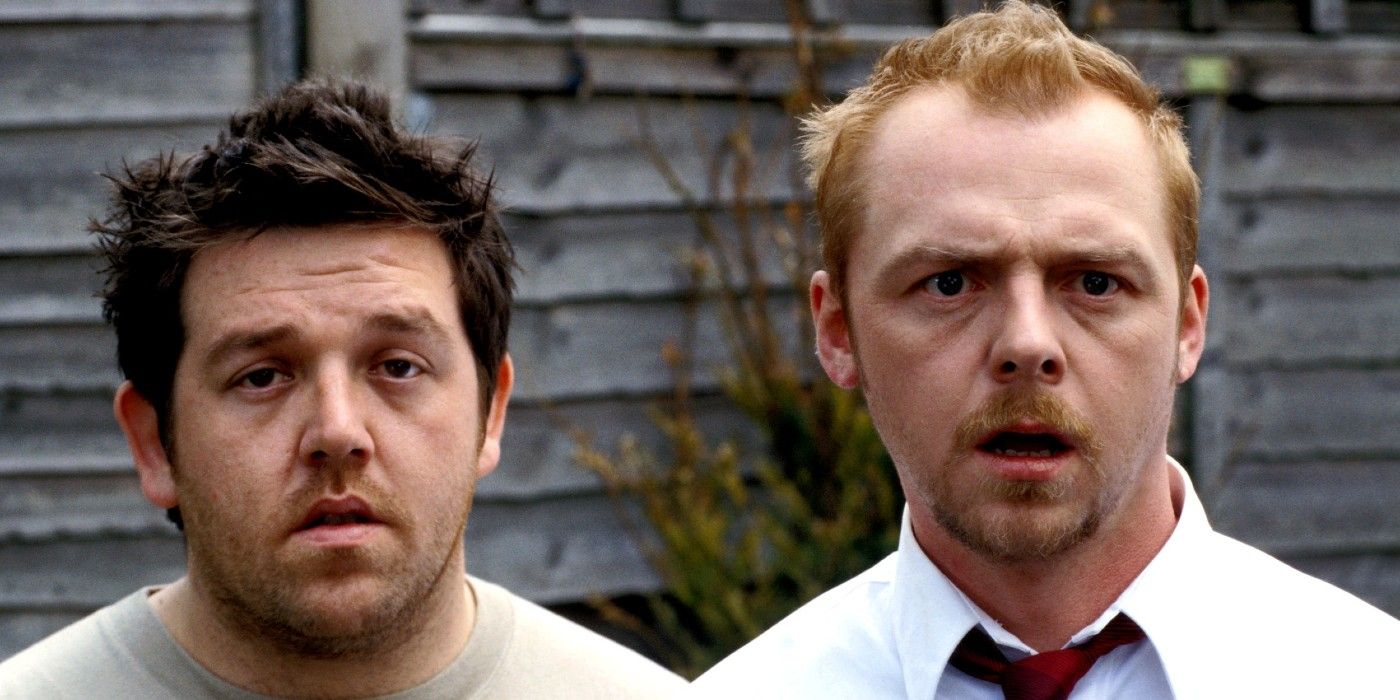 Simon Pegg og Nick Frost i Shaun of the Dead