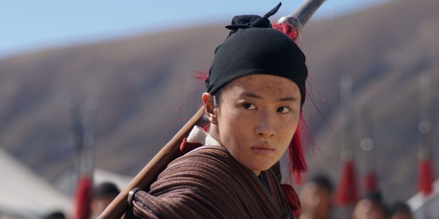 Mulan Remake, Yifei Li, kriger, spyd