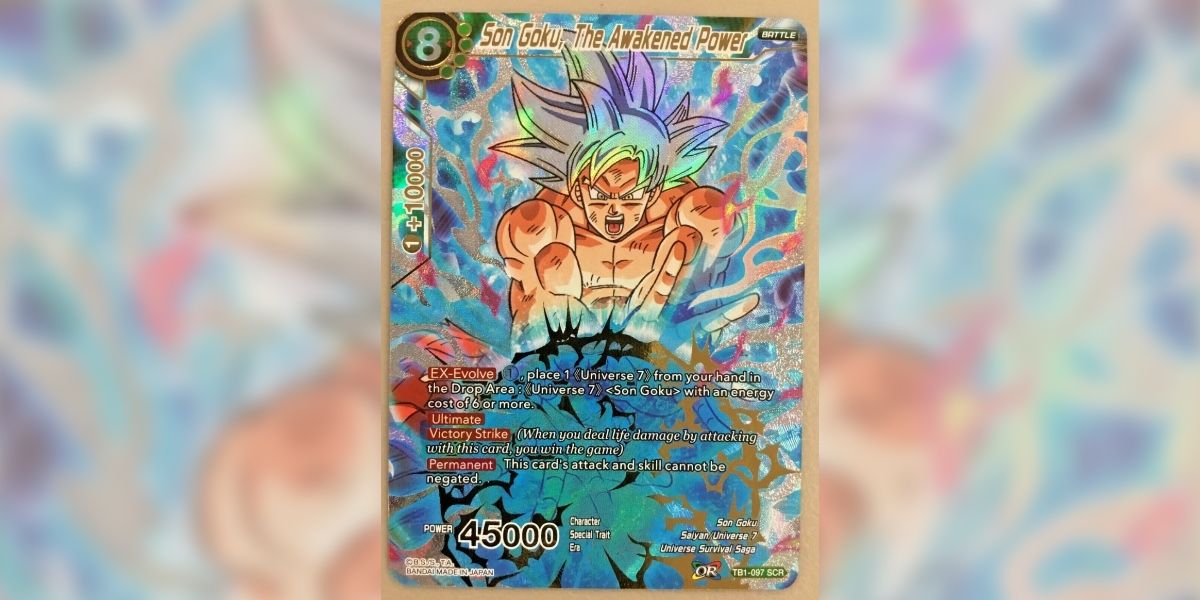 Dragon Ball Super Card The Awakened Power