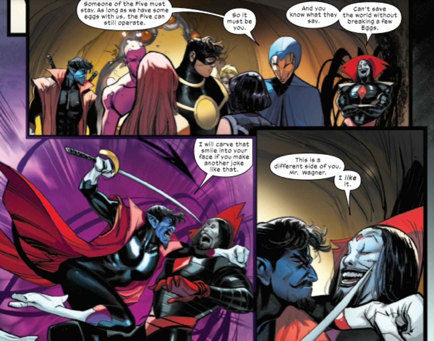 X-Men Nightcrawler Mister Sinister Immortal Sins of Sinister 2