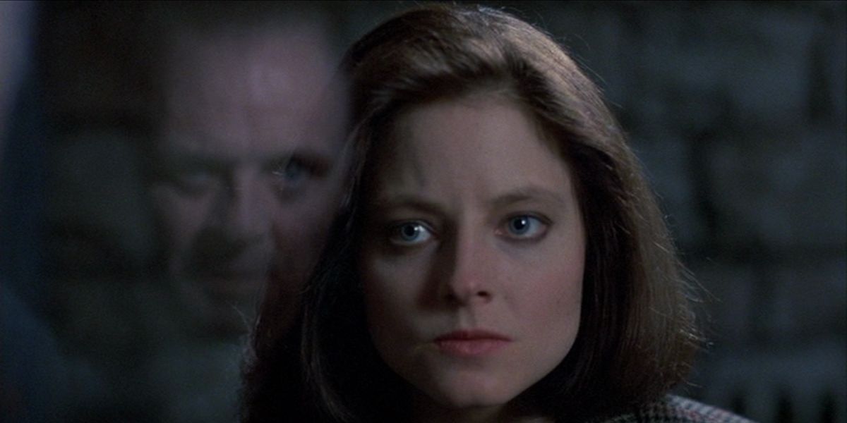 Anthony Hopkins og Jodie Foster i The Silence of the Lambs