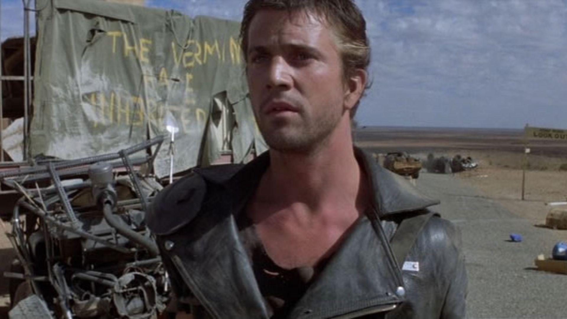Mel Gibson solo skudt i den originale Mad Max trilogi
