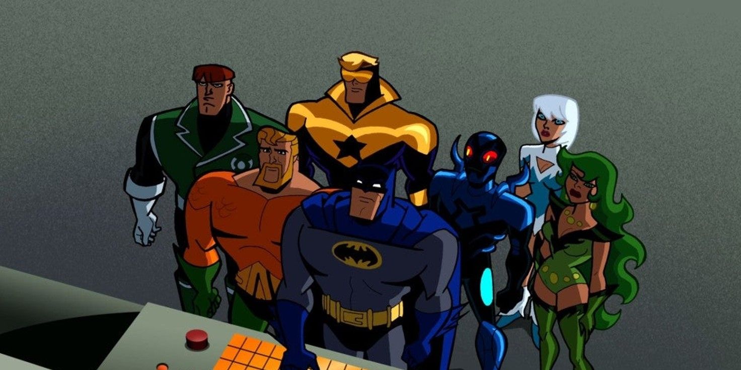 Booster Gold var en fremtrædende gæstehelt i den animerede serie Batman the Brave and the Bold