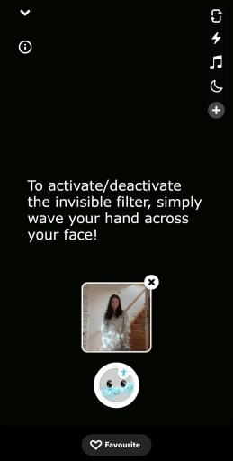 Sådan bruger du det usynlige filter på Snapchat