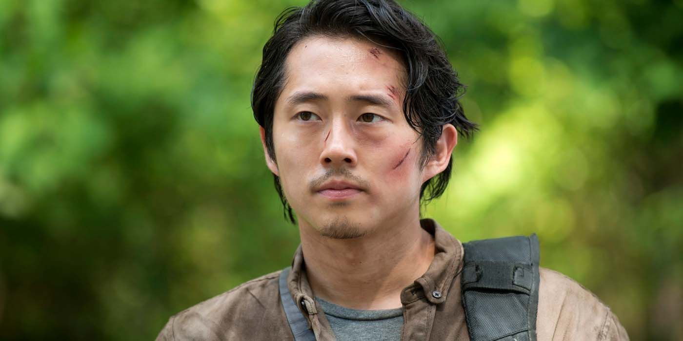 Steven Yeun som Glenn i The Walking Dead