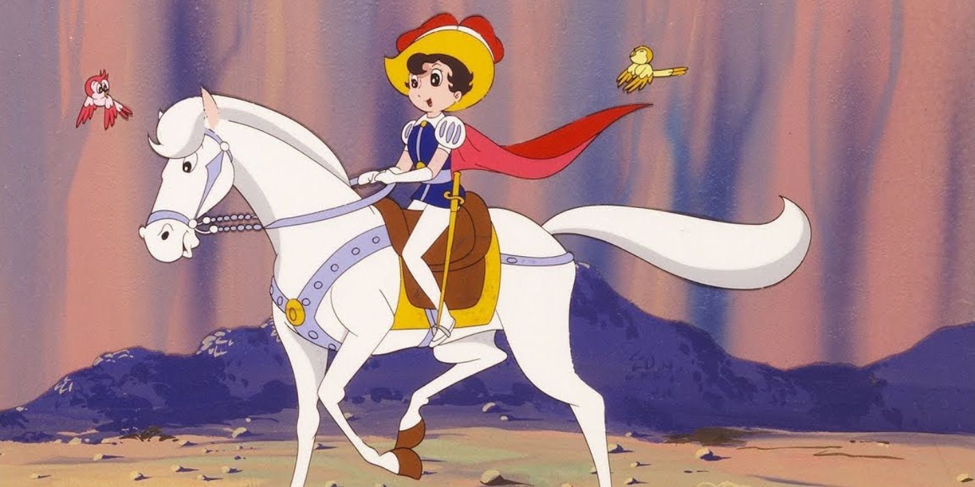 Prinsesse Knights hovedperson på en hest