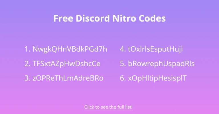 Gratis Discord Nitro-koder