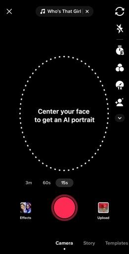 Sådan bruger du AI-portrætfilteret på TikTok