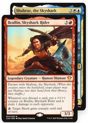 Brallin, Skyshark Rider og Shabraz, Skyshark