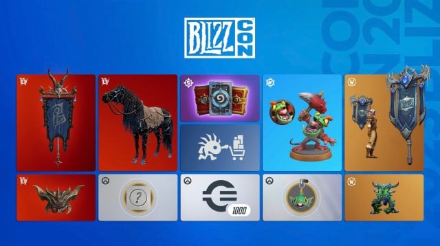 Alle genstandene i BlizzCon 2023 Epic Pack