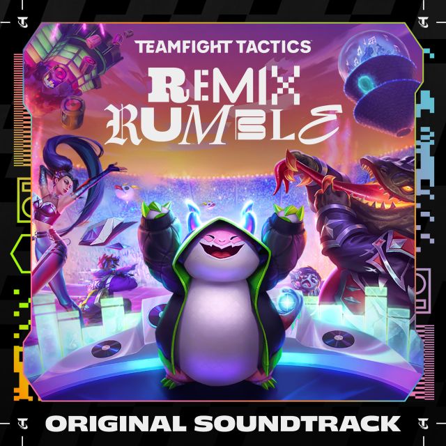 Choncc på coveret af Remix Rumble-soundtracket