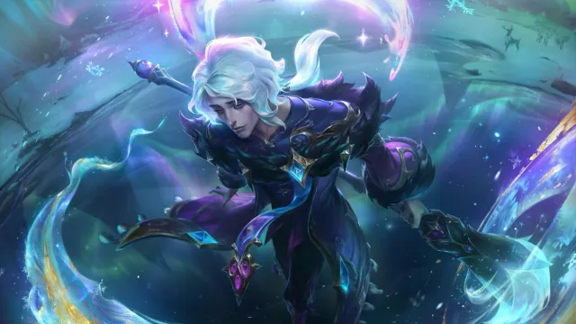 Winterblessed Hwei i League of Legends.